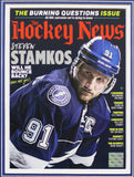 STEVEN STAMKOS | THE BURNING QUESTIONS ISSUE| FRAMED COVER