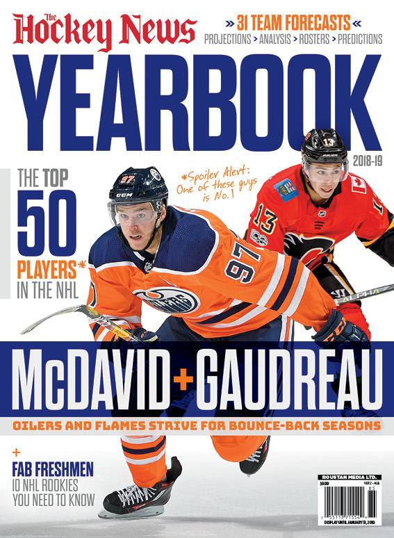 2018 - 2019 NHL YEARBOOK | Alberta Cover | Collector's Item