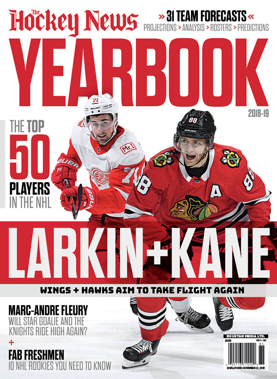2018 - 2019 NHL YEARBOOK | Detroit & Chicago Cover | Collector's Item