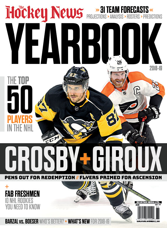 2018 - 2019 NHL YEARBOOK | Pittsburgh & Philadelphia Cover | Collector's Item