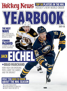2017 - 2018 NHL YEARBOOK | Boston & Buffalo Cover