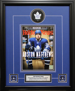 2017 THE ROOKIE ISSUE | FRAMED COVER - AUSTON MATTHEWS