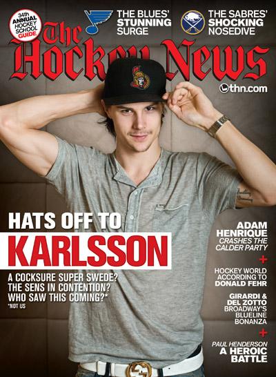 2012 ANNUAL HOCKEY SCHOOL GUIDE | HATS OFF TO KARLSSON