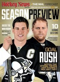 2015 SEASON PREVIEW | THE NHL FORECAST | CROSBY COVER