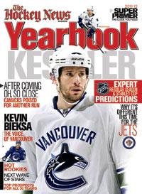 2011 - 2012 NHL YEARBOOK | Vancouver Cover