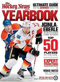 2012 - 2013 NHL YEARBOOK | Edmonton & Calgary Cover