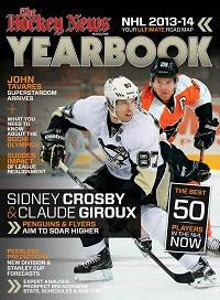 2013 - 2014 NHL YEARBOOK | Pittsburgh & Philadelphia Cover