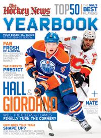 2014 - 2015 NHL YEARBOOK | Calgary & Edmonton Cover