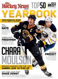 2014 - 2015 NHL YEARBOOK | Boston & Buffalo Cover