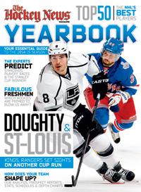 2014 - 2015 NHL YEARBOOK | LA Kings & NY Rangers Cover