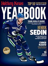 2016 - 2017 NHL YEARBOOK | Vancouver Cover