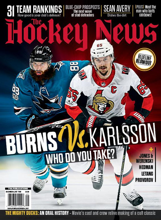 2017 NHL TEAM RANKINGS | BURNS Vs. KARLSSON | 7108