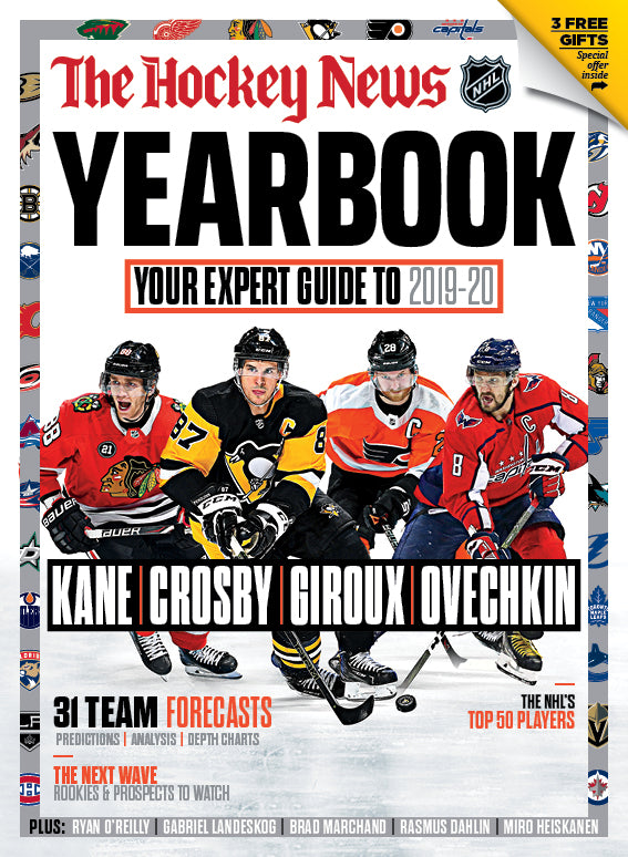 2019 - 2020 NHL YEARBOOK | Chicago/Pittsburgh/Philadelphia/Washington Cover | 7219